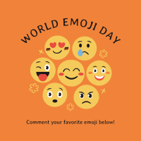 Fun Emoji Day Instagram Post