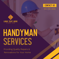 Handyman Services Linkedin Post