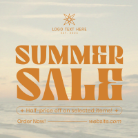 Sunny Summer Sale Instagram Post