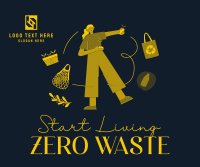 Living Zero Waste Facebook Post