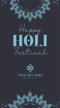 Holi Festival Facebook Story Design