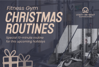 Christmas Fitness Pinterest Cover Image Preview