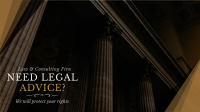 Legal Adviser Zoom Background Design