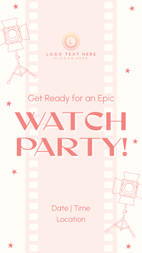 Quirky Watch Party Instagram Reel