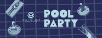 Exciting Pool Party Facebook Cover