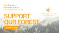 Forest Day Donation Drive Animation