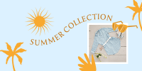 Vibrant Summer Collection Twitter Post