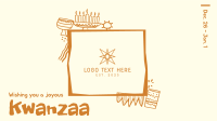 Kwanzaa Doodle Facebook Event Cover