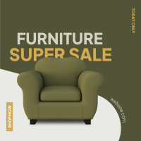 Furniture Super Sale Instagram Post