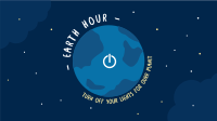 Earth Hour Switch Zoom Background Design