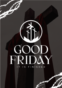 Simple Good Friday Flyer