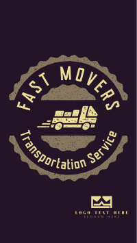 Movers Truck Badge YouTube Short