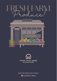 Fresh Farm Produce Flyer Design