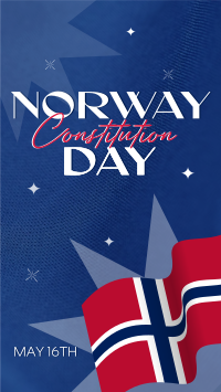 Flag Norway Day Instagram Story