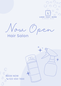 Hair Salon Opening Flyer