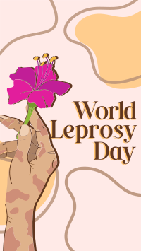 World Leprosy Day Awareness  Instagram Story