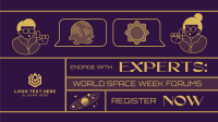 Space Week Futuristic Animation