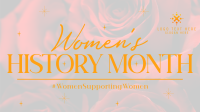 Women's History Month Facebook Event Cover