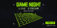 3D Game Night Twitter Post