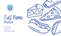 Delicious Doodles Business Card
