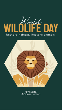 Restoring Habitat Program Instagram Story