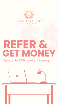 Refer And Get Money Instagram Story
