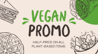 Plant-Based Food Vegan Animation Design