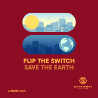 Save The Earth Instagram Post Image Preview