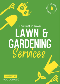 The Best Lawn Care Flyer