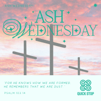 Modern Nostalgia Ash Wednesday Instagram Post