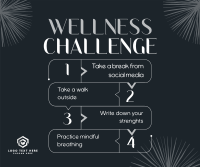 The Wellness Challenge Facebook Post