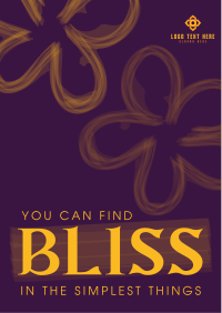 Blissful Flowers Flyer