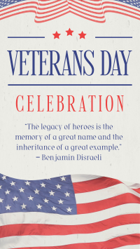 Classic Veterans Day Instagram Story Design