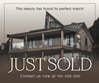 Classy Just Sold Real Estate Facebook Post