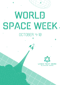 Space Week Poster example 4