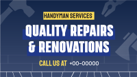 Home Repair Service Animation