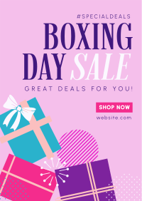 Boxing Day Special Deals Flyer