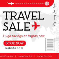 Travel Agency Sale Linkedin Post Design