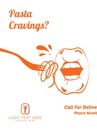 Pasta Cravings  Flyer