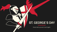 St. George's Battle Knight Facebook Event Cover