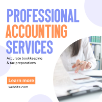 Accounting Service Experts Instagram Post