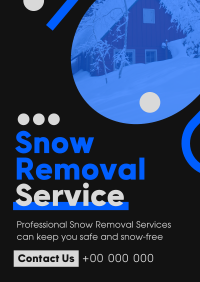 Minimal Snow Removal Flyer