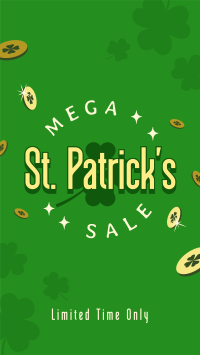 St. Patrick's Mega Sale Facebook Story