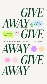 Quirky Generic Giveaway Instagram Reel Image Preview