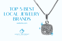 Elegant Necklace Pinterest Cover Image Preview