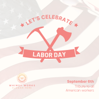 Labor Day Badge Instagram Post Image Preview