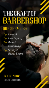 Grooming Barbershop Instagram Story