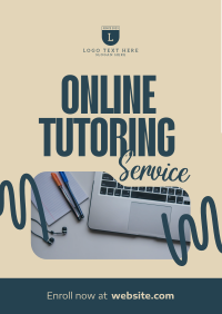 Online Tutoring Service Flyer