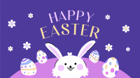 Easter Eggs & Bunny Greeting Video Design