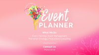 Confetti Cone Facebook Event Cover